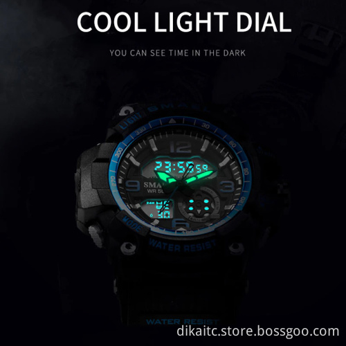 SMAEL Fashion Women Sport Watches Waterproof Ladies Student
